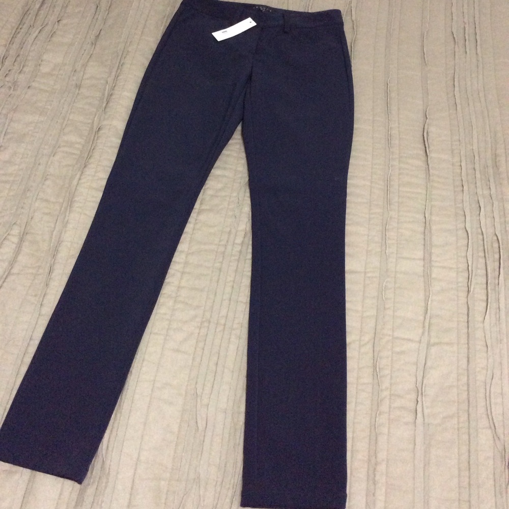 THEORY Dark Navy Mandatory Pants Size 0